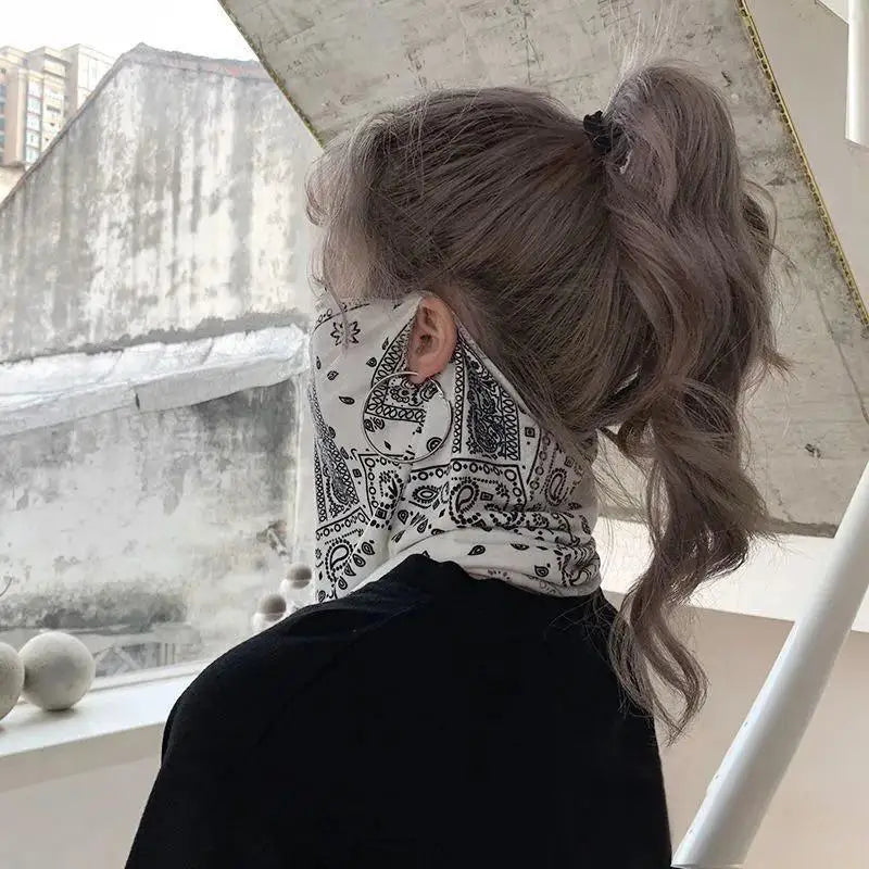 Punk UV Face Mask Bandana Scarf – Men & Women Outdoor Face Mask Bandana Axl
