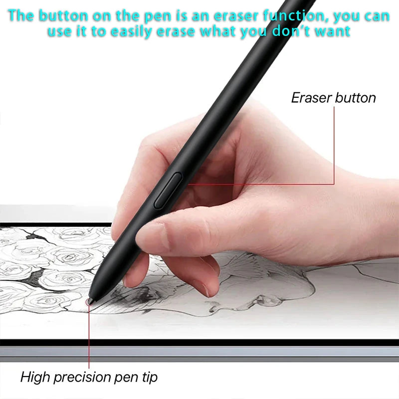 4096-Level Stylus Pen & Nibs for Samsung Galaxy Tab S9/S9+/S9 FE Tablet Stylus Pen Axl