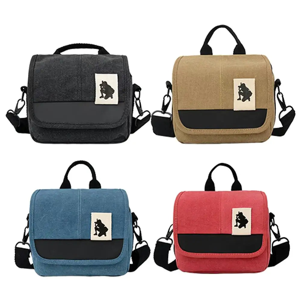 Canvas Camera Bag for Canon EOS DSLR & Mirrorless | 18-55mm Camera Shoulder Bag Axl