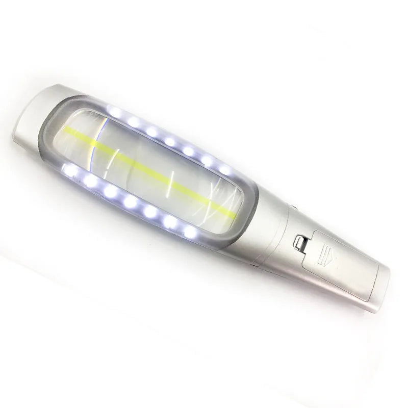 LED Handheld Magnifying Glass – High-Definition Reading Lens LED Magnifying Glass Axl 4X