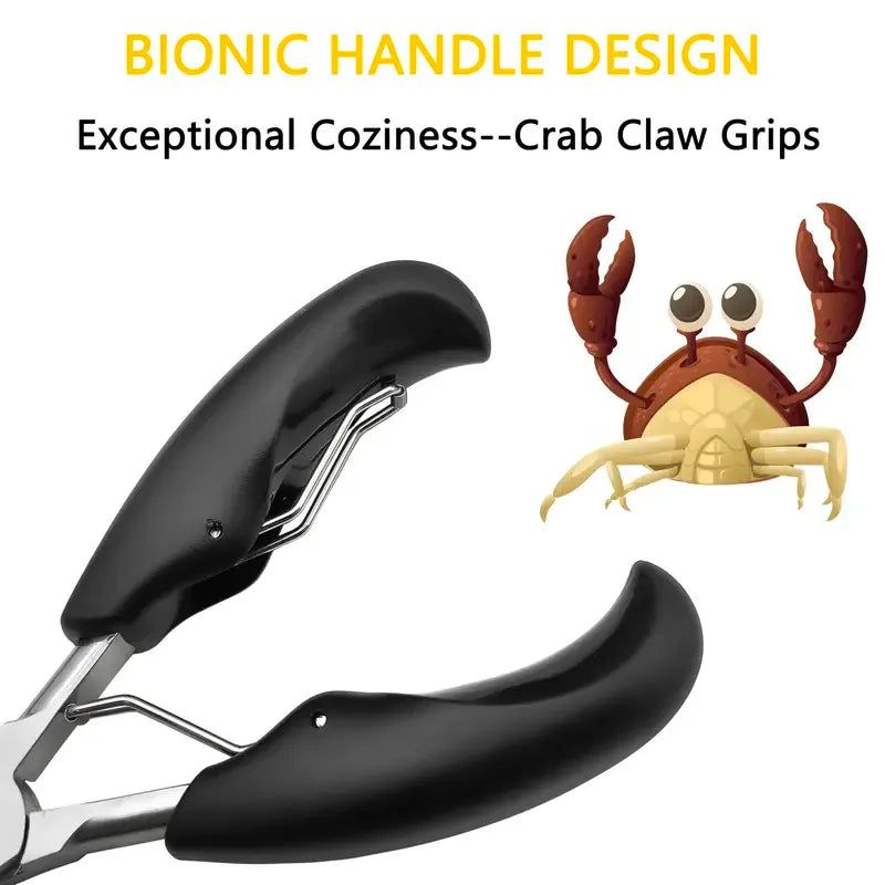 Toenail Clippers for Thick Nails – 1/3 Pack Stainless Steel Nail Clippers Axl