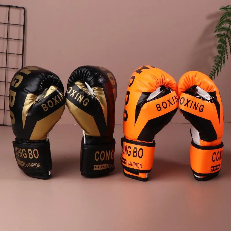 Kids 6oz Boxing Gloves – PU Leather Muay Thai & Karate Training Kids Boxing Gloves Axl