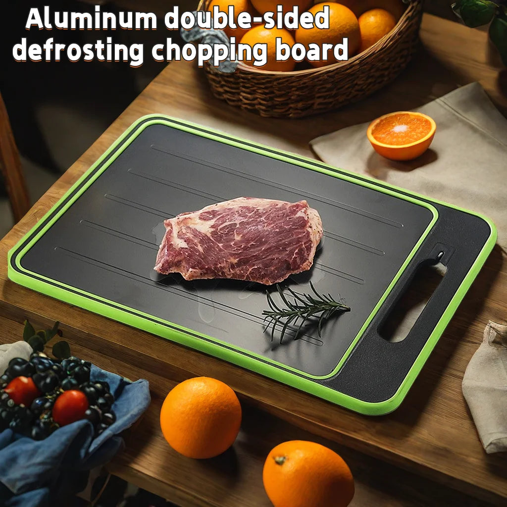 Aluminum Defrost Cutting Board – Grinder & Knife Sharpener Defrost Cutting Board Axl