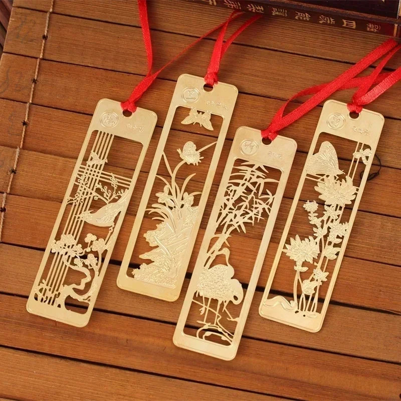 4-Pack Butterfly Magnetic Bookmarks – Cute Animal Stationery Magnetic Bookmarks Axl B-4 pcs