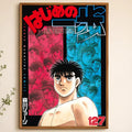 Hajime no Ippo Anime Wall Poster – Waterproof Peel & Stick PVC Art Anime Wall Poster Axl White15 40X50cmNoframe