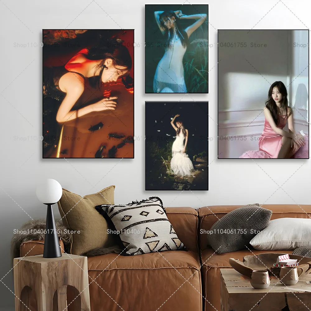 Kazuha Idol Poster – Self-Adhesive Waterproof Wall Art Sticker Wall Art Poster Axl