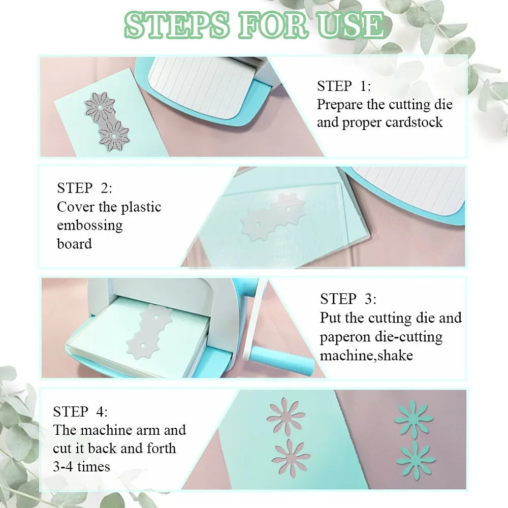 Fan Carbon Steel Cutting Dies – Scrapbooking & Embossing Set Craft Cutting Dies Axl