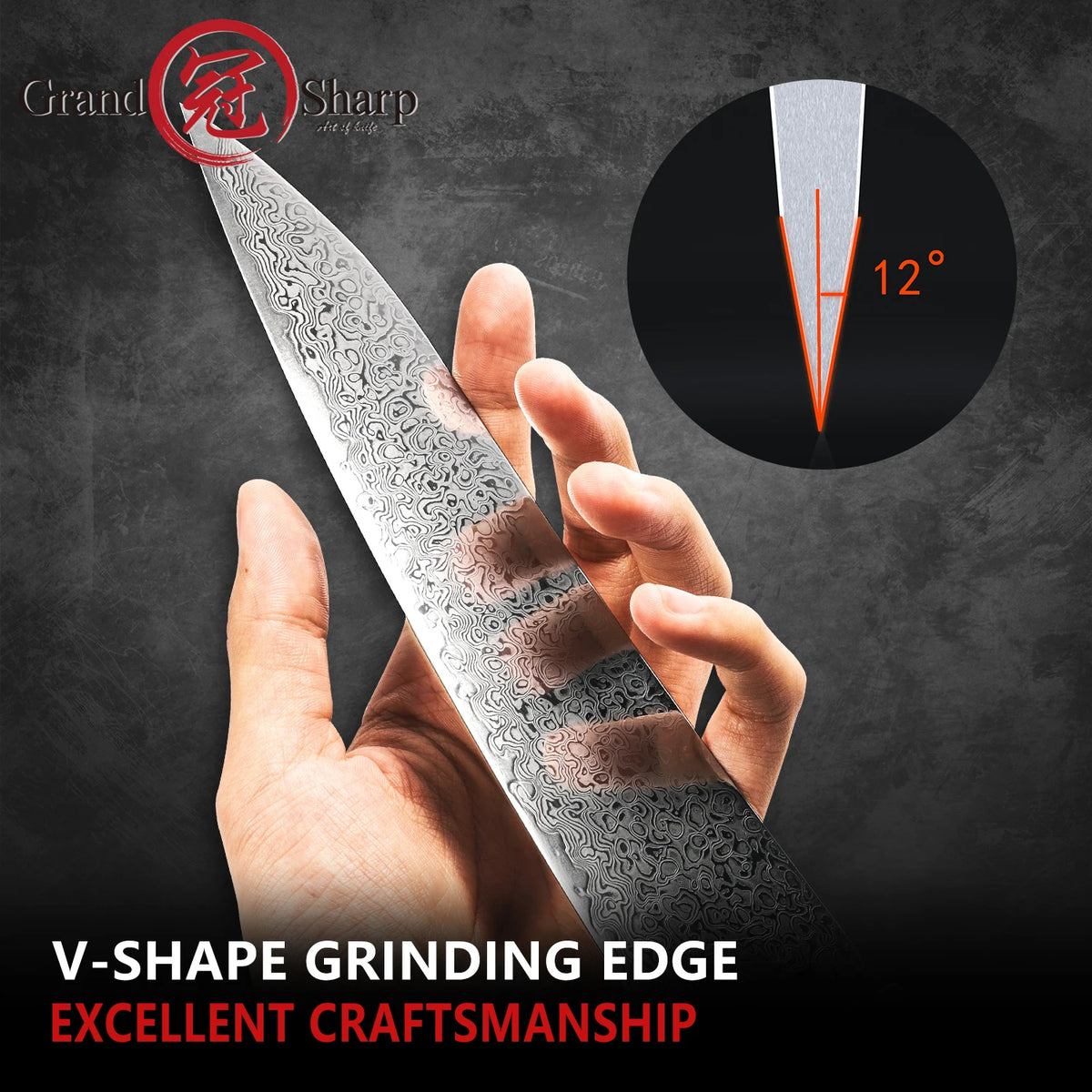 Grandsharp 67-Layer Damascus Steel DIY Knife Blades 1–5 PCS Damascus Knife Blade Axl