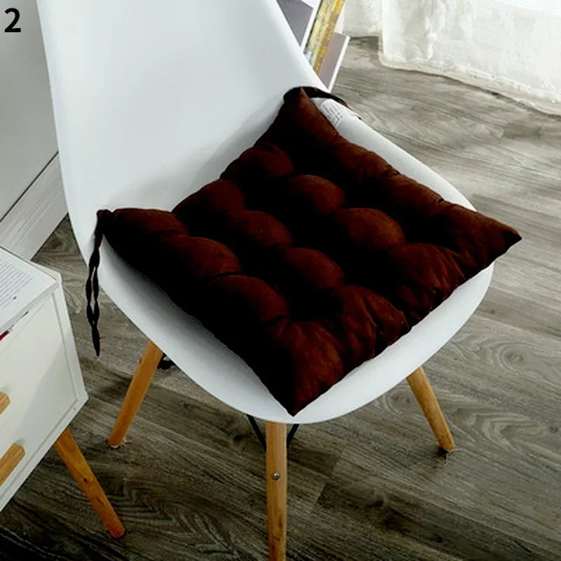 35x35cm Thickened Tie-On Seat Cushion – Anti-Slip Chair Pad Seat Cushion Axl