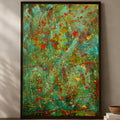 Jackson Pollock HD PVC Wall Art Poster | Self-Stick Home Decor Wall Art Poster Axl White09 15X20cmNoframe