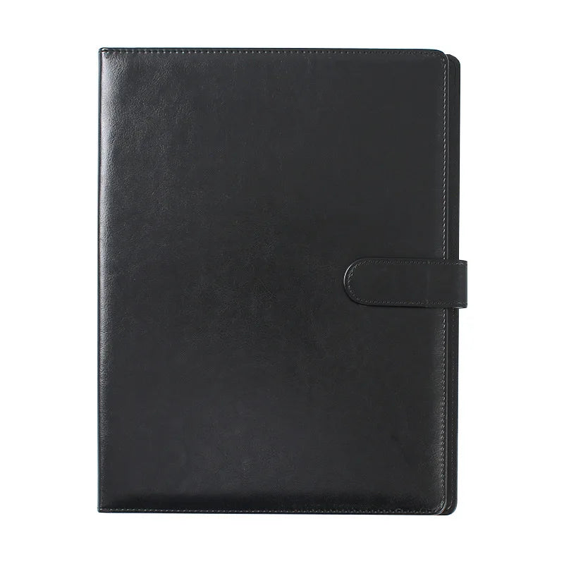 PU Leather A4 Conference Folder | Business Document Organizer Conference Folder Axl