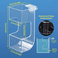 Aquarium Floating Feeding Ring – Fish Tank Food Tray Feeder Aquarium Fish Feeder Axl 1pcs