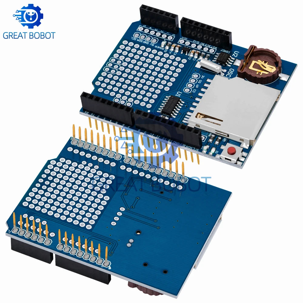 XD-05 Data Logger Shield V1.0 for Arduino UNO – SD Card Module Arduino Logger Shield Axl