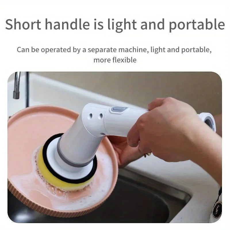 BALASHOV Electric Spin Scrubber – Cordless Cleaning Brush Kit Electric Spin Scrubber Axl