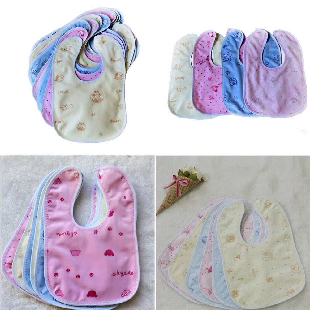 Waterproof Cartoon Cotton Baby Bib for Newborn & Toddler Baby Bib Axl