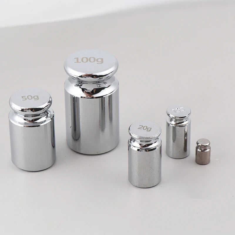 M1 Chrome Calibration Weights Set 2g–100g for Digital Scales Calibration Weight Set Axl