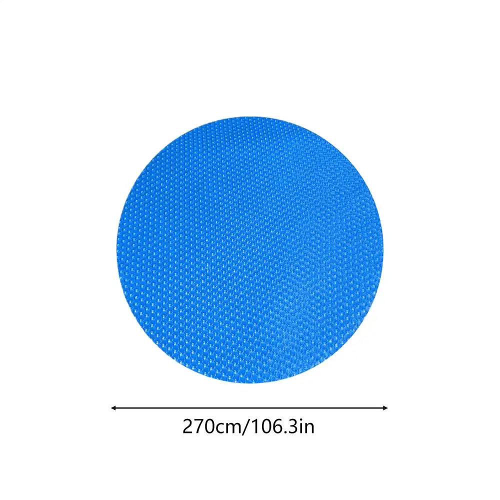 Round Solar Pool Cover – Thermal Blanket 6 to 12 FT Solar Pool Cover Axl 10FT