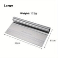 Stainless Steel Dough Chopper Bench Scraper & Pastry Cutter Pastry Cutter Scraper Axl Large