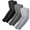 UPF 50+ Cooling Sun Arm Sleeves for Cycling & Running – 3 Pack Sun Arm Sleeves Axl color mixing One Size
