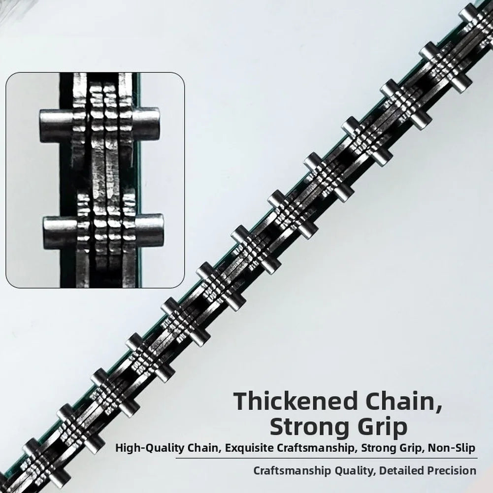 8-Inch Chain Oil Filter Wrench – Non-Slip Cast Iron Strap Tool Chain Filter Wrench Axl