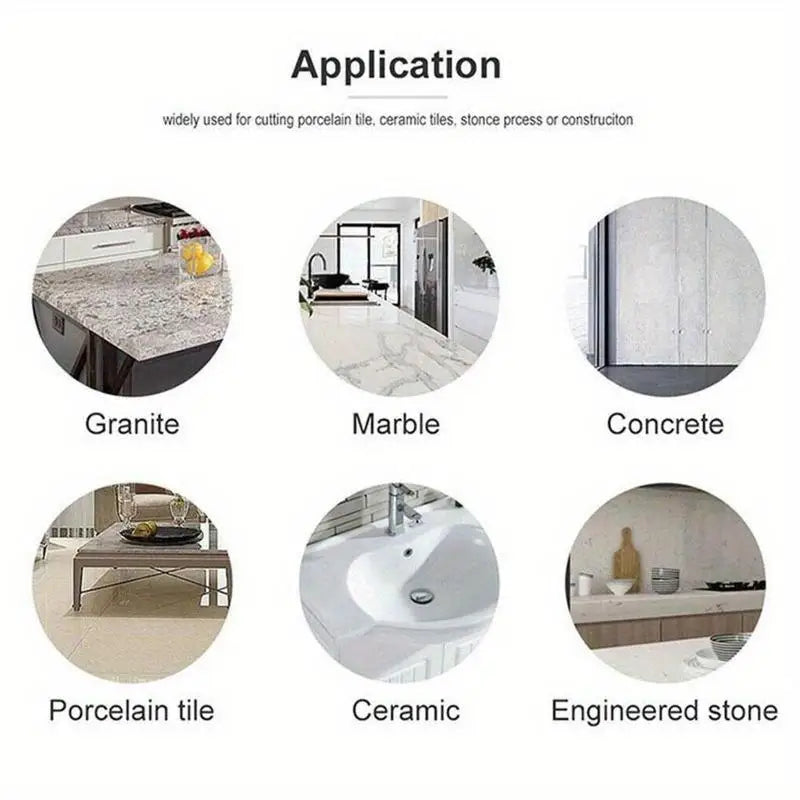 100mm Ultra-Thin Cutting Disc for Angle Grinder – Tile & Glass Angle Grinder Disc Axl