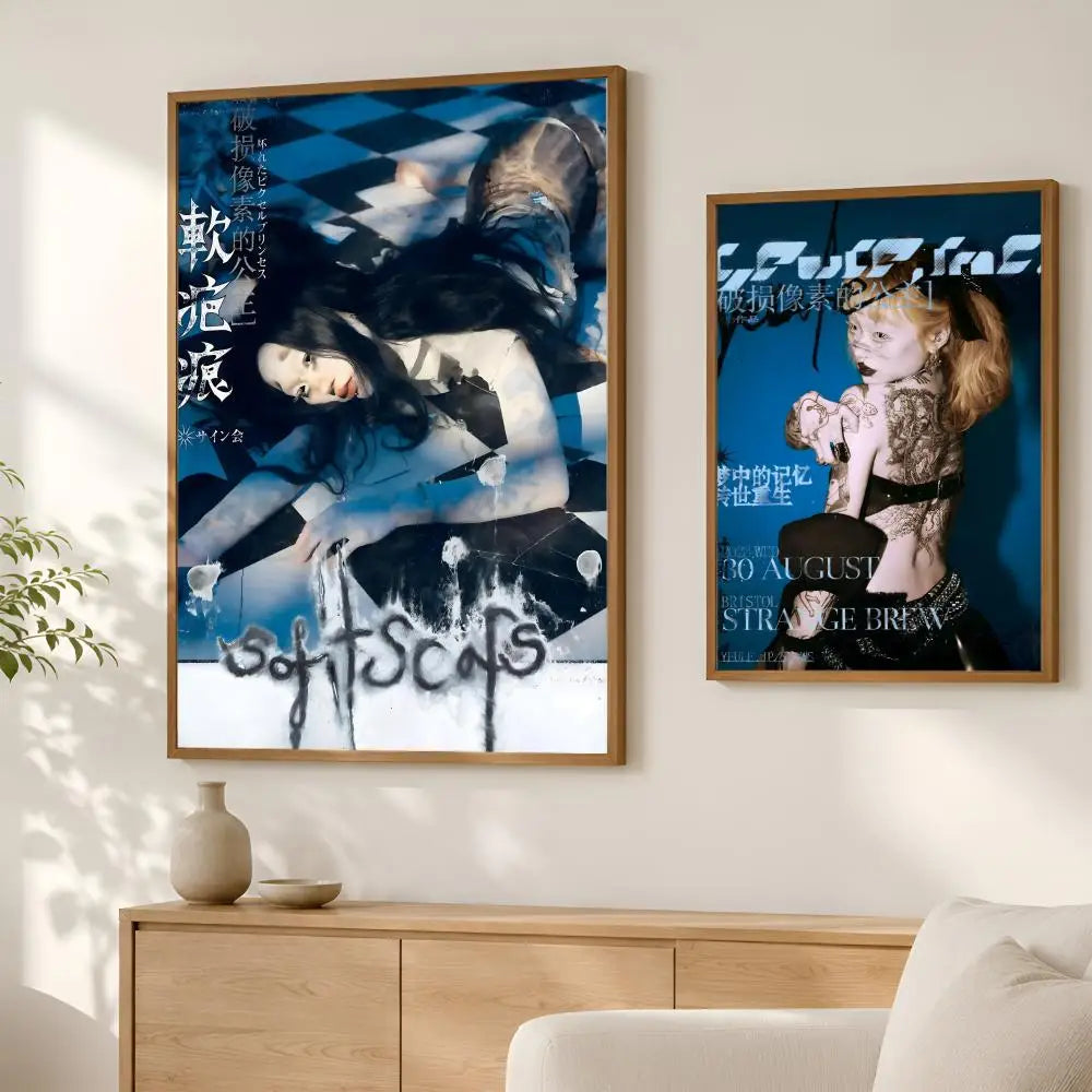 Y-yeule HD PVC Wall Art Poster – Self-Stick Home Decor Wall Art Poster Axl