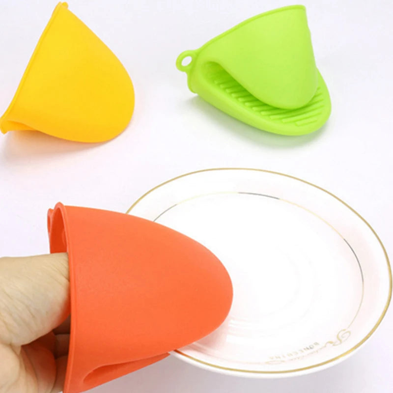 Silicone Oven Mitt Pinch Grip – Heat Resistant Pot Holder Silicone Oven Mitt Axl