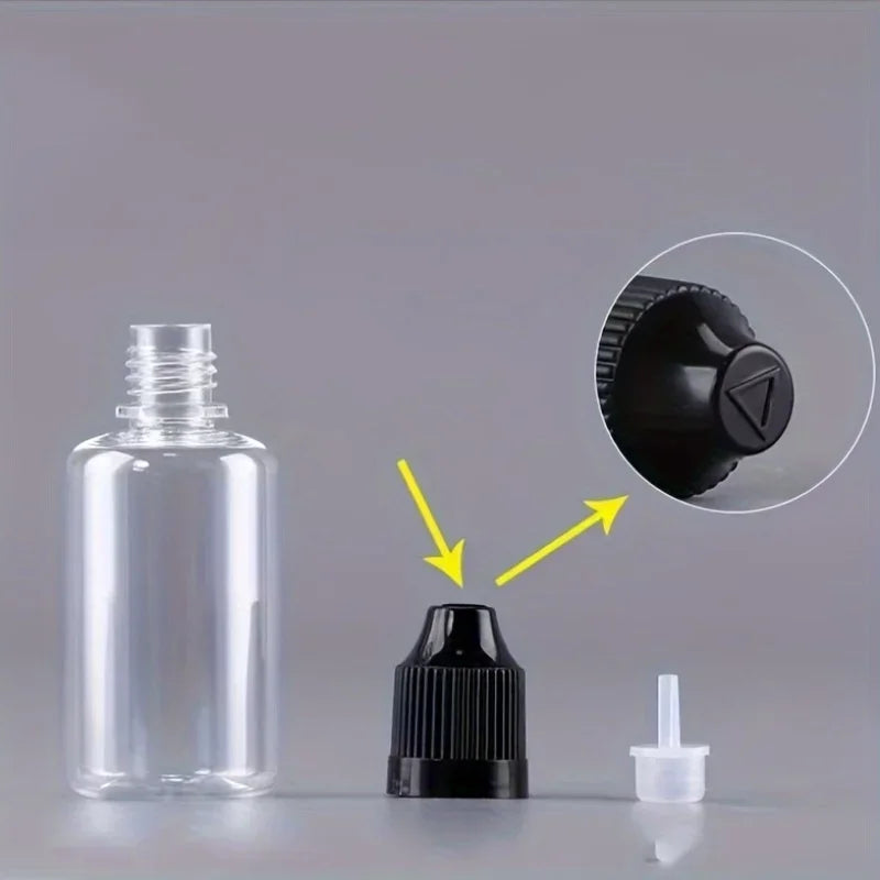 Empty Squeeze Dropper Bottle with Fine Tip – Refillable Squeeze Dropper Bottle Axl