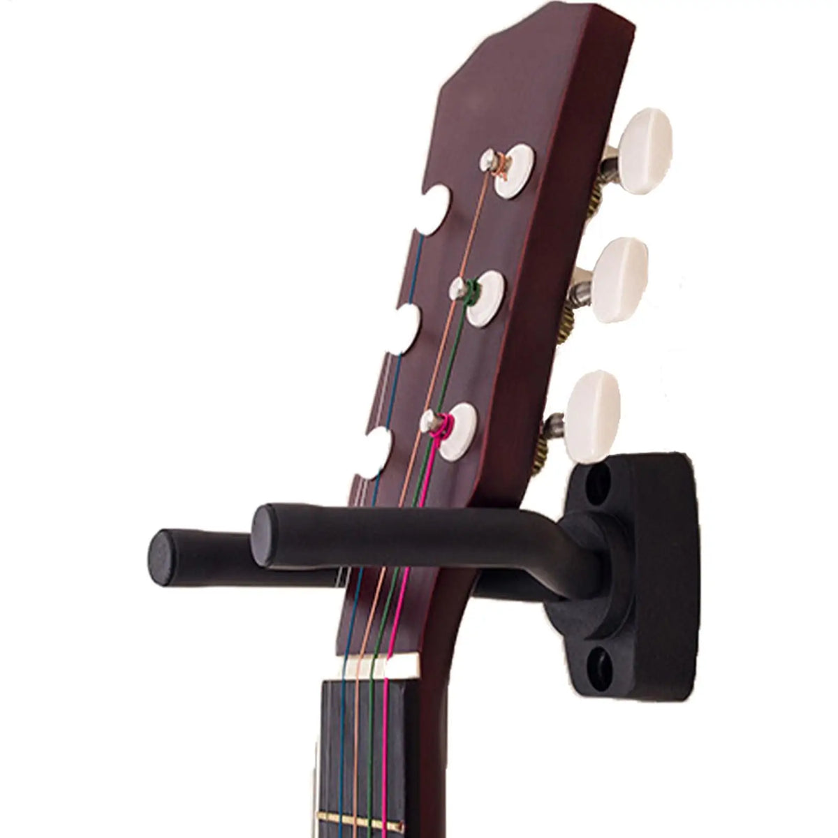Wall Mount Guitar Hanger Hook – Non-Slip Holder for Guitar & Ukulele Guitar Wall Hanger Axl