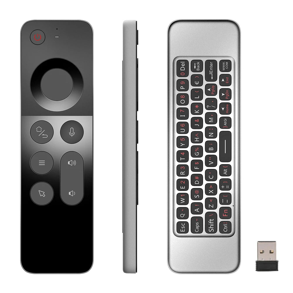 W3 2.4G Wireless Air Mouse Mini Keyboard – Voice & Gyroscope Wireless Air Mouse Keyboard Axl