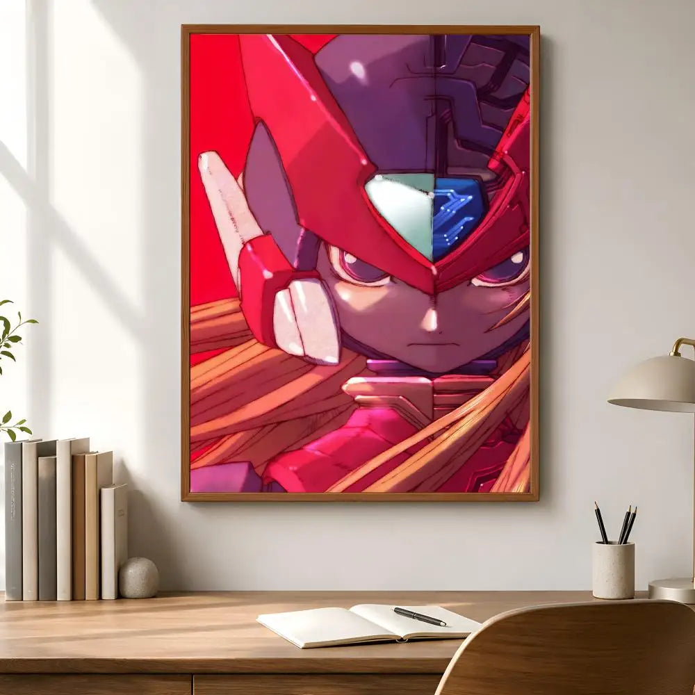 Man Zero Self-Adhesive Waterproof Wall Poster | HD Anime Art Decorative Wall Poster Axl