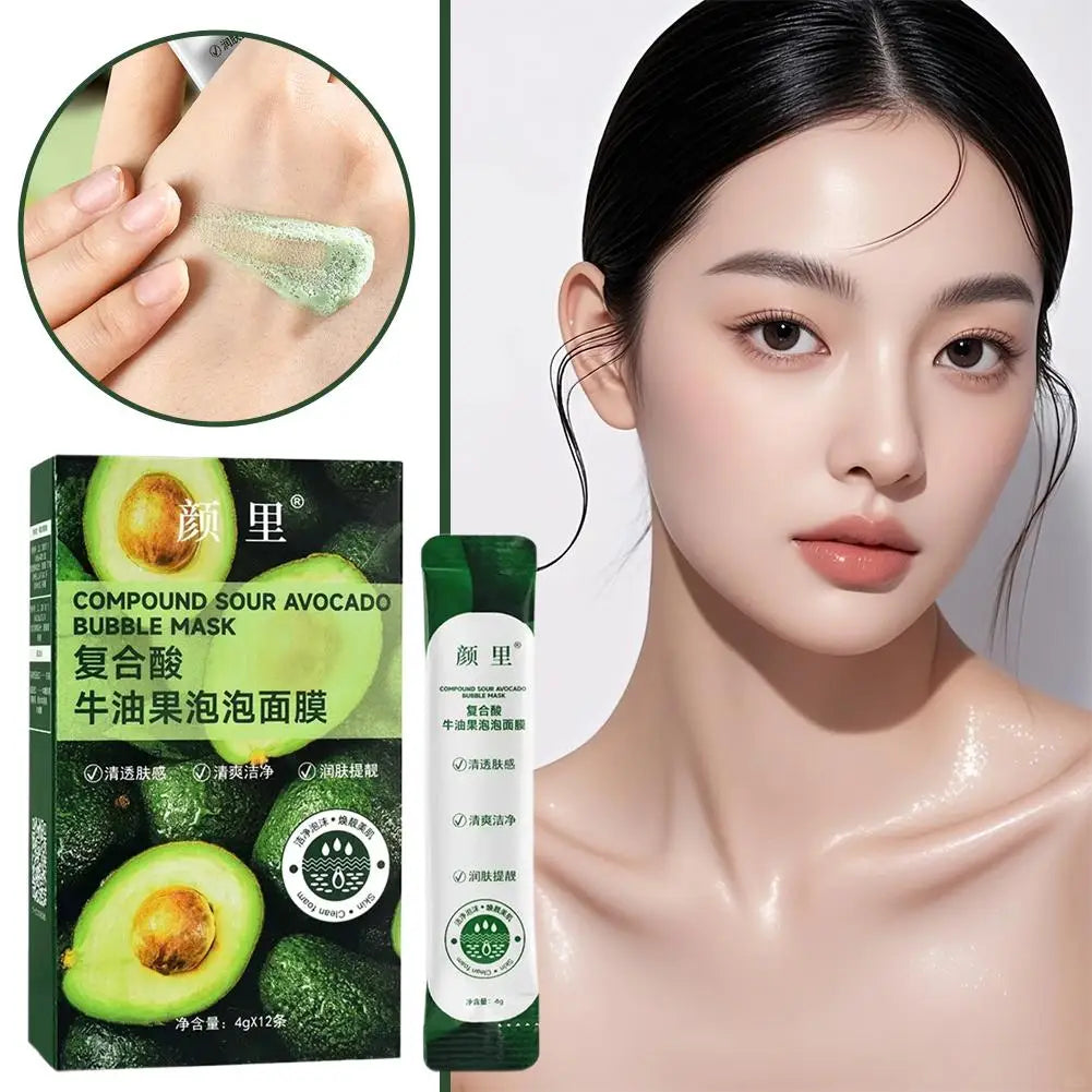 Centella Asiatica Bubble Face Mask – Pore Minimizing 12 Pack Bubble Face Mask Axl