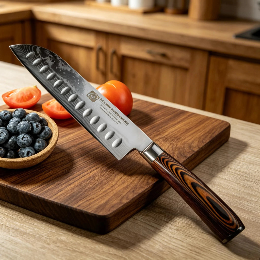 67-Layer Damascus Chef Knife Set | Japanese VG-10 Steel Damascus Knife Set Axl