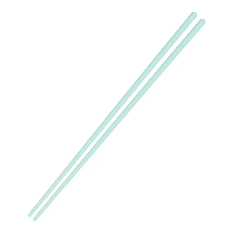 Silicone Chopsticks 31.5cm – Non-Slip Japanese Tableware Pair Silicone Chopsticks Axl Fresh green-LK52