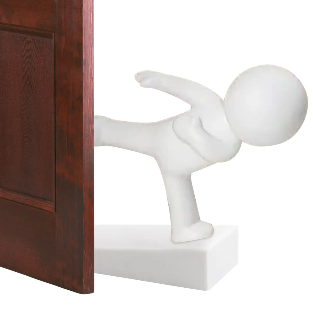 Cute Rubber Door Stop – Draft Stopper, Floor & Wall Protector Decorative Door Stop Axl