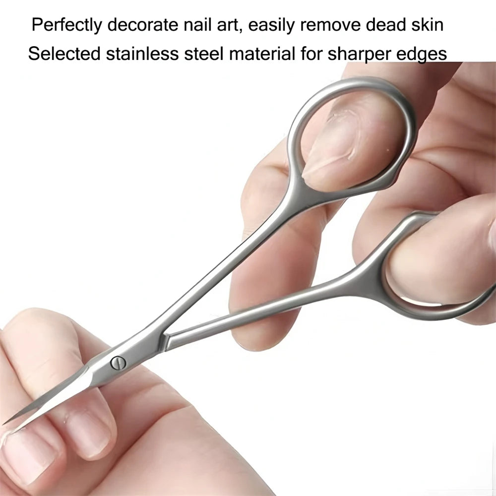 Professional Steel Beard & Hair Scissors – Precision Trimmer Hair & Beard Scissors Axl