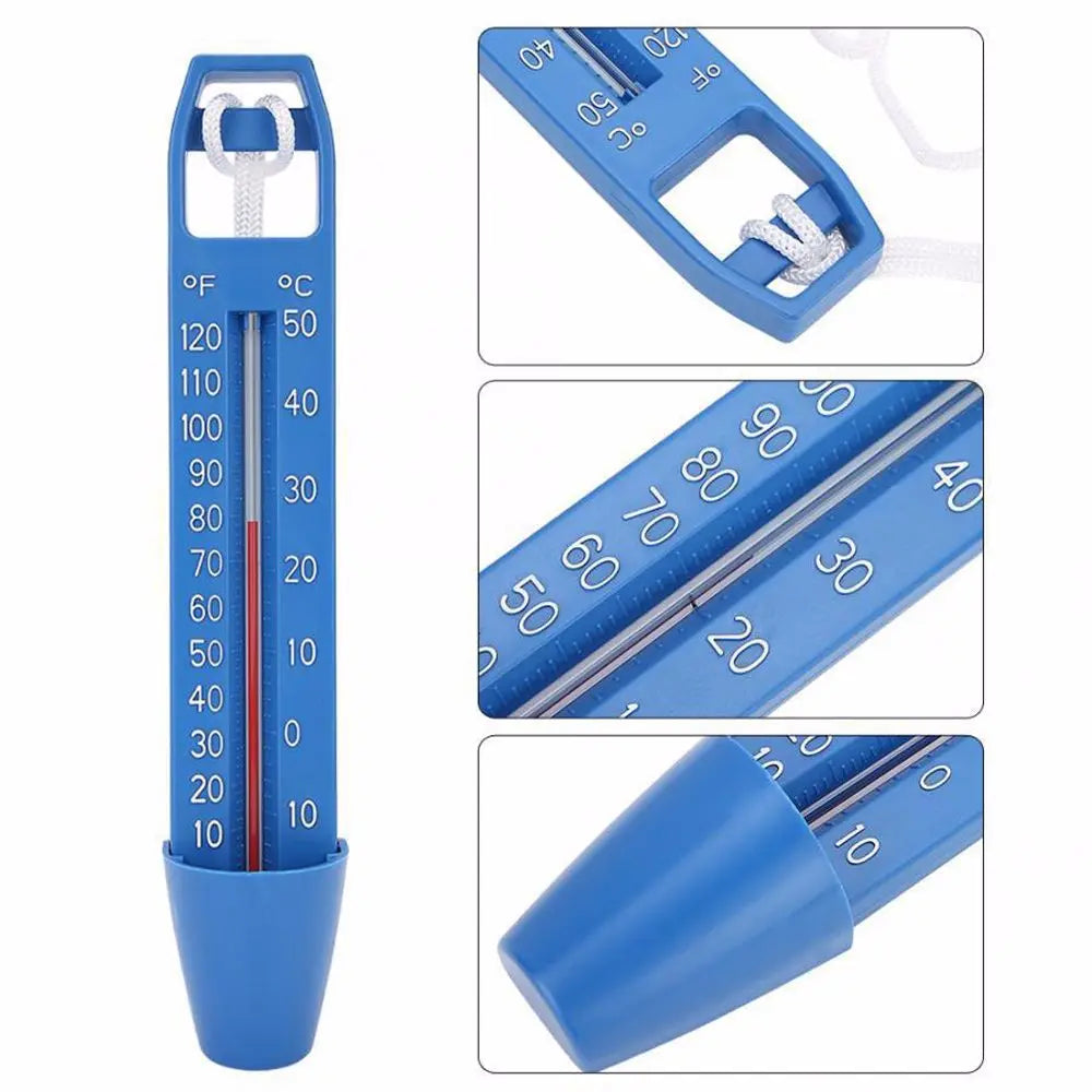 Floating Pool & Spa Thermometer – Easy Read 0–50°C Floating Pool Thermometer Axl
