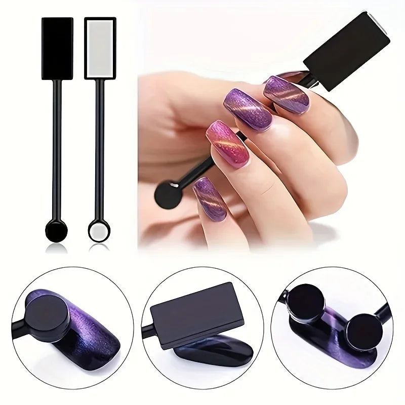 Cat Eye Nail Magnet Set – Nail Art Magnet Tool Kit Nail Art Magnet Axl