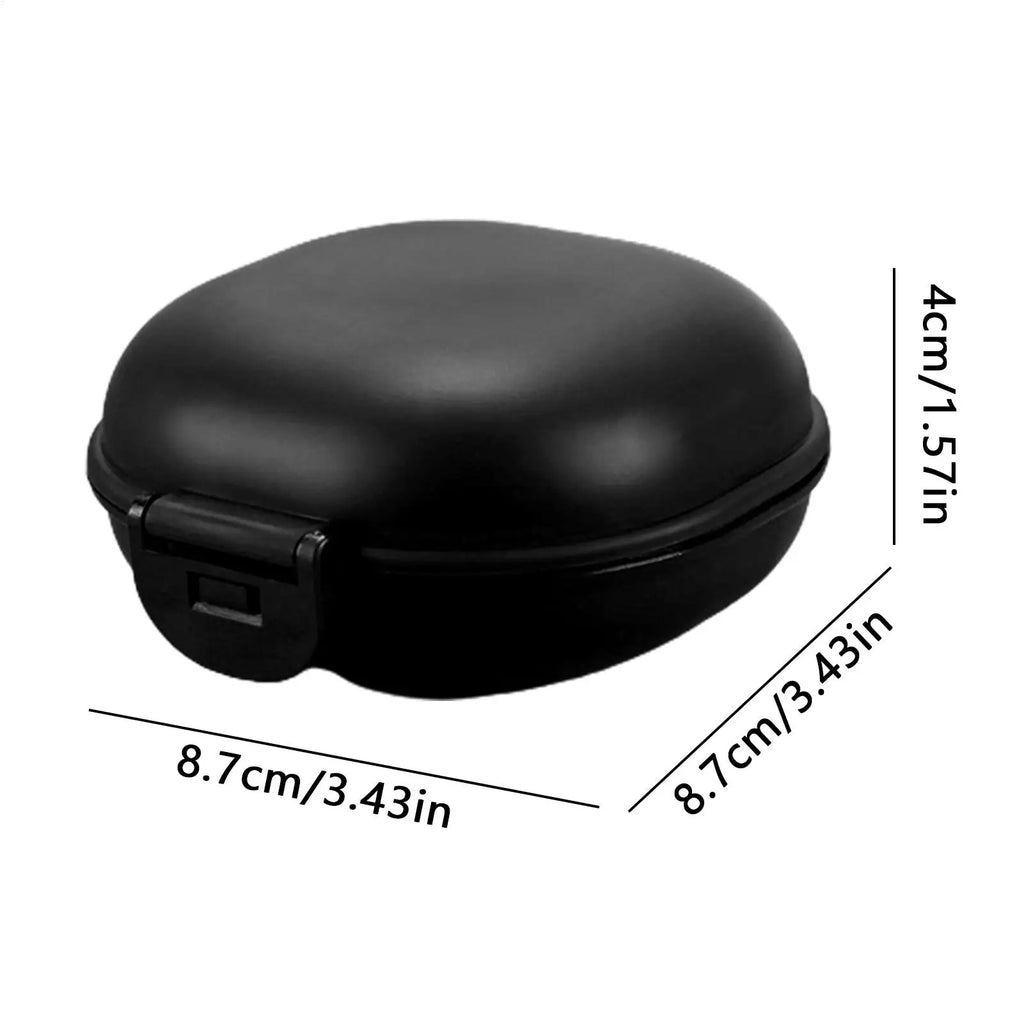 Portable Shampoo Bar Holder & Travel Case with Drain Lid Soap Bar Holder Axl