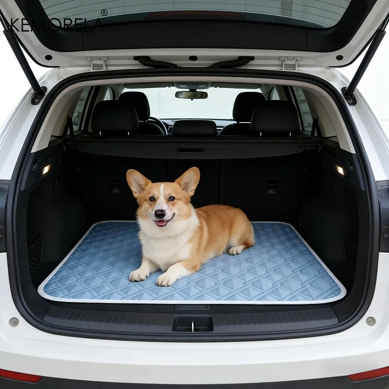 KEMORELA 3-Pack Dog Cooling Mat – Breathable Washable Pet Pad Pet Cooling Mat Axl