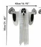 3D Halloween Ghost Hanging Ornament | Spooky Party Décor Halloween Hanging Decoration Axl b