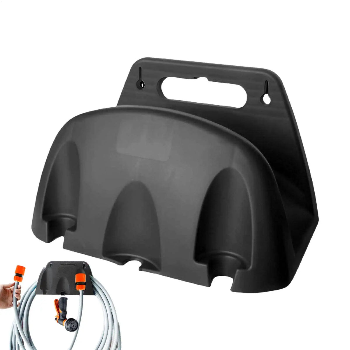 Wall Mounted Garden Hose Hanger – PP Pipe Storage Holder Hose Storage Hanger Axl