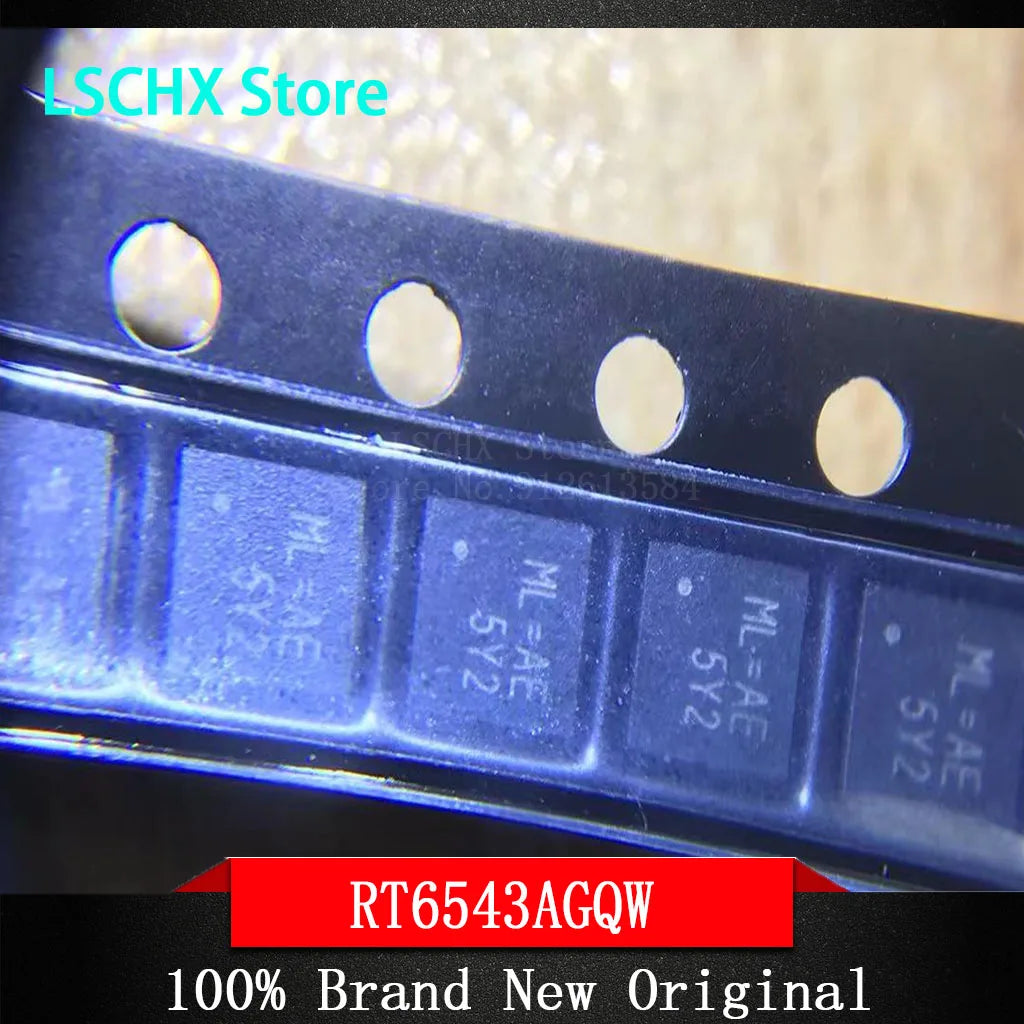 10pcs RT6543AGQW QFN-20 & RT3612EGGQW QFN-32 AC-DC IC Pack AC-DC Regulator IC Axl