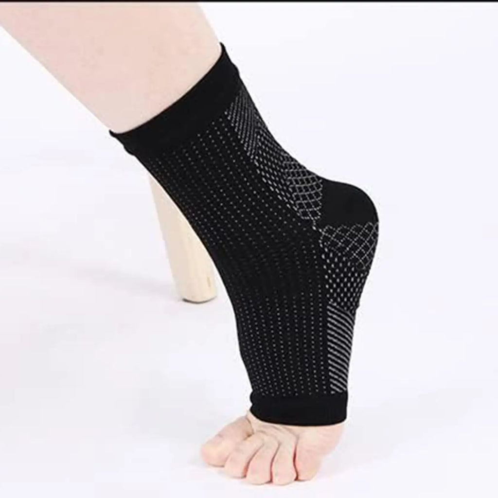 Toeless Compression Ankle Socks – Arch & Heel Support Compression Socks Axl