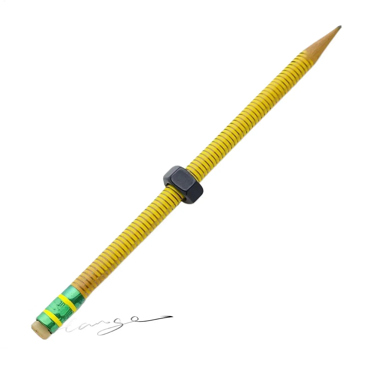 Wooden Threaded Fidget Pencil with Sliding Nut | Focus Tool Fidget Pencil Axl