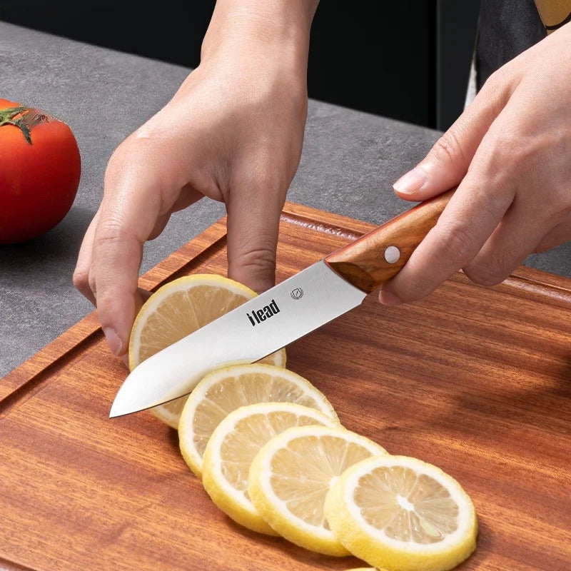 40Cr13 Stainless Steel Paring Knife – Rosewood Handle Fruit Knife Paring Knife Axl