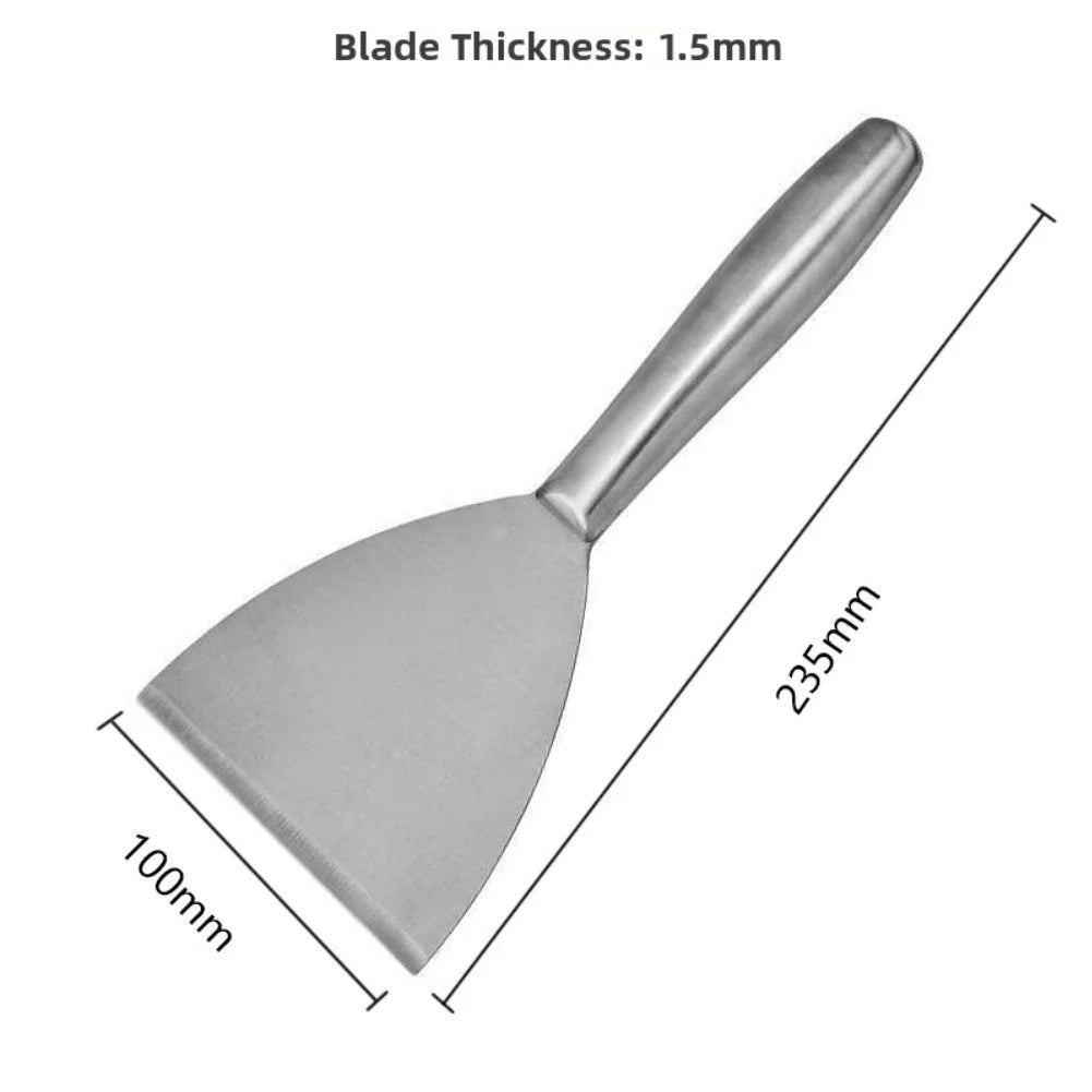 Stainless Steel Scraper Spatula 2–6 Inch | Paint & Wall Tool Scraper Spatula Axl 4 Inches China Mainland