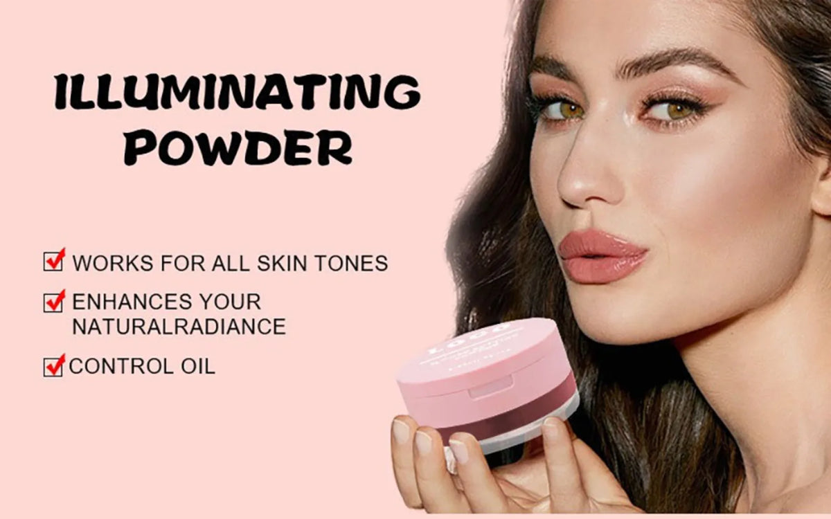 Private Label Highlighter Loose Powder – Brightening & Waterproof Highlighter Loose Powder Axl