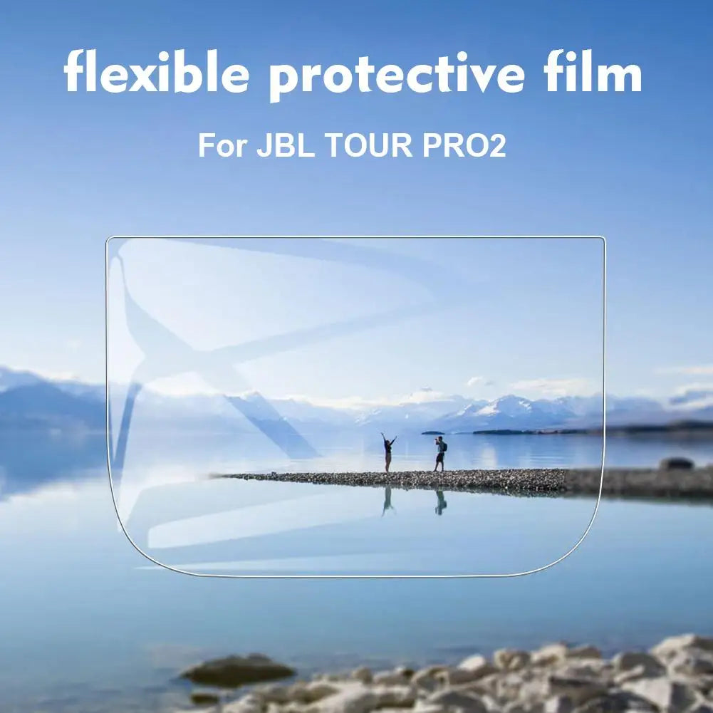 TPU Screen Protector for JBL Tour Pro 2 – Clear Anti-Scratch Film Earphone Screen Protector Axl