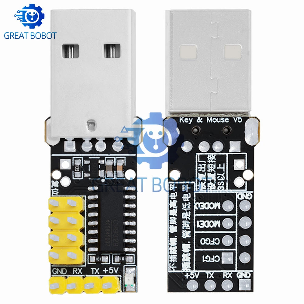 CH9329 UART TTL to USB HID Module – Driver-Free Keyboard & Mouse USB HID Module Axl